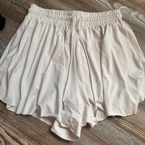 White athletic shorts